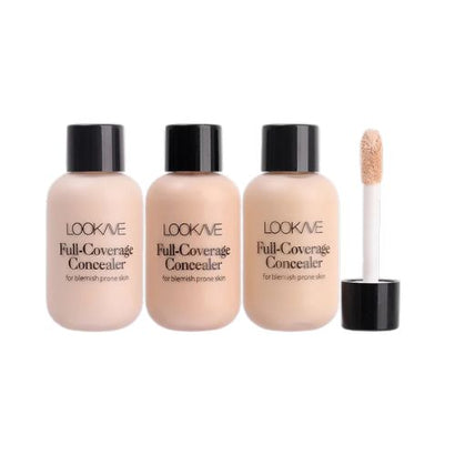 Base de maquillaje impermeable para el rostro, crema invisible para ojeras, 12 ml, de LOOKAVE