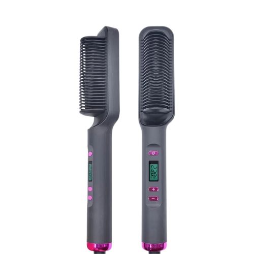 Multifunctional Electric Hot Comb Hair Straightener Brush with Negative Ion Technology