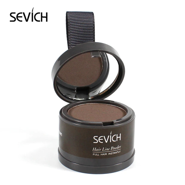 SEVICH Black Root Cover Up Powder for Instant Hairline Shadow Coverage