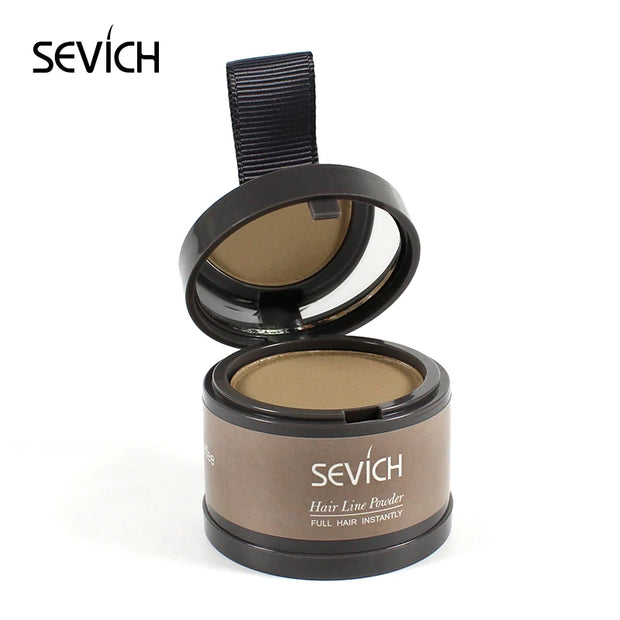 SEVICH Black Root Cover Up Powder for Instant Hairline Shadow Coverage