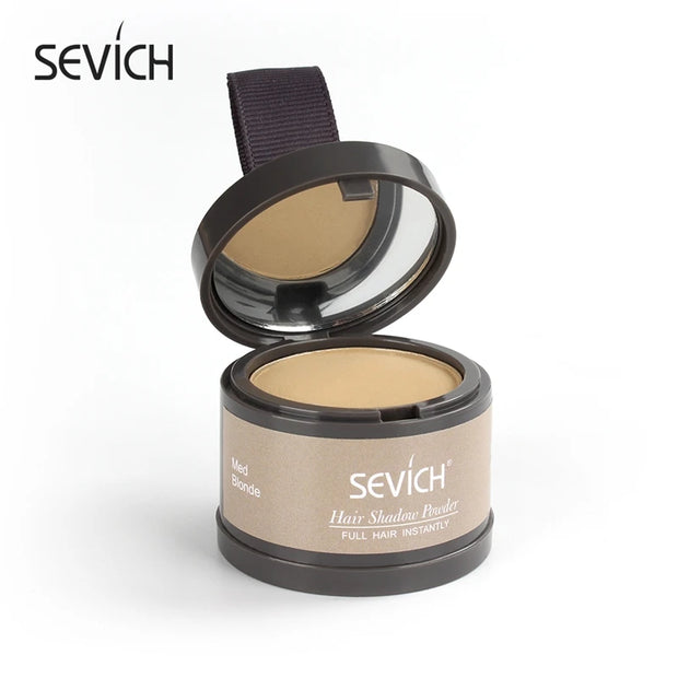 SEVICH Black Root Cover Up Powder for Instant Hairline Shadow Coverage