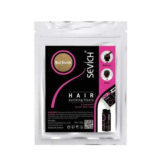 SEVICH Regrowth Keratin Hair Powder for Thinning Hair - 100g Refill-Pack - Available in 10 Colors