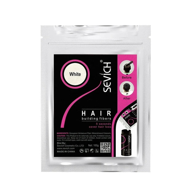 SEVICH Regrowth Keratin Hair Powder for Thinning Hair - 100g Refill-Pack - Available in 10 Colors