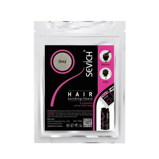 SEVICH Regrowth Keratin Hair Powder for Thinning Hair - 100g Refill-Pack - Available in 10 Colors