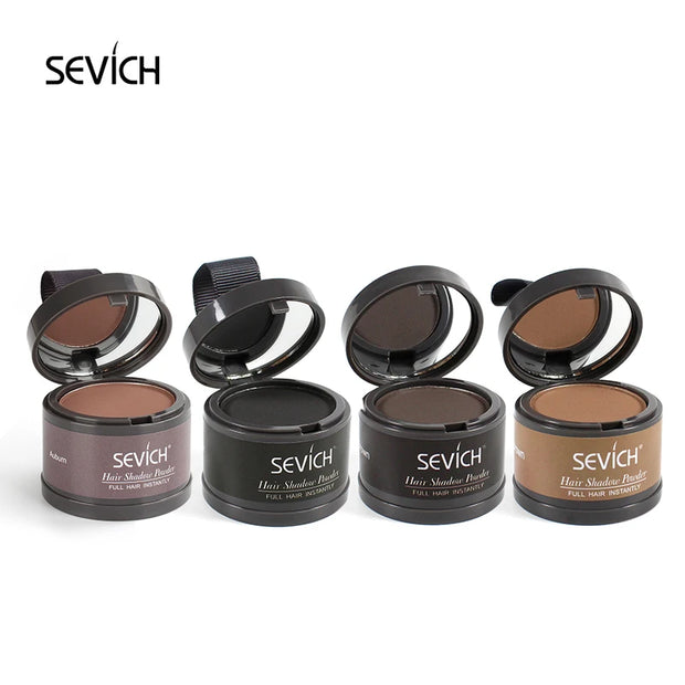 SEVICH Black Root Cover Up Powder for Instant Hairline Shadow Coverage