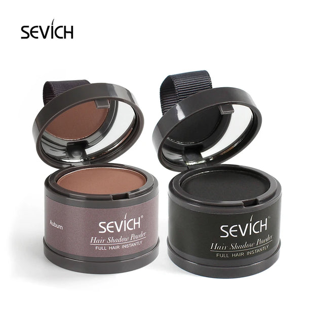 SEVICH Black Root Cover Up Powder for Instant Hairline Shadow Coverage