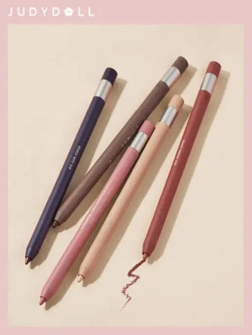 JudyDoll Waterproof Gel Eyeliner Pencil - Long-Lasting, Smudge-Proof, Easy to Wear