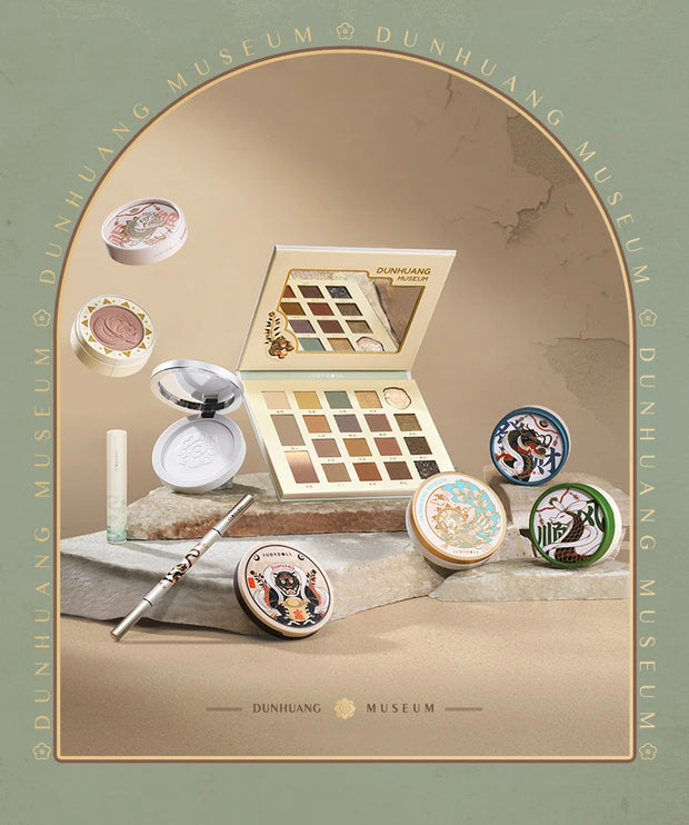 Judydoll Dunhuang Museum White Tiger Eyeshadow Palette - 20 Colors