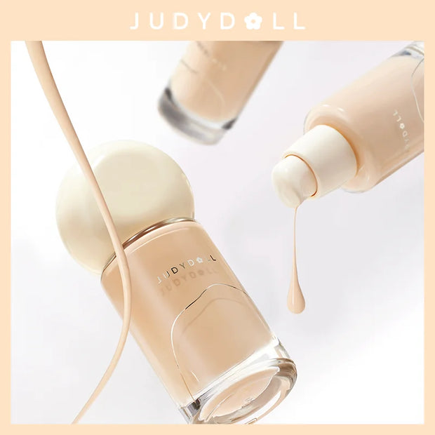 Judydoll Oil Control Base e corretivo em creme de seda de longa duração