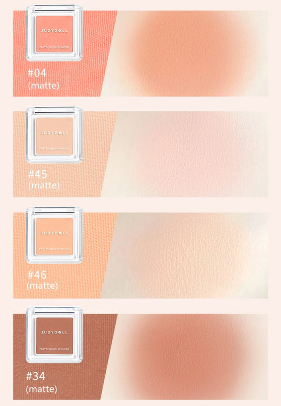 Judydoll Silky Cream Blush & Eyeshadow in Apricot Roasted - Brighten Skin Tone Makeup