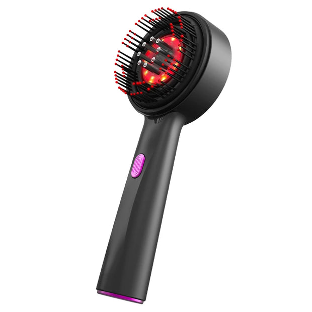 Hair Loss Prevention Electric Brush with Infrared Light Scalp Massage Comb for Hair Growth