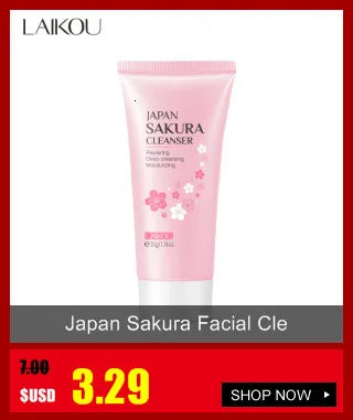 LAIKOU Sakura Cherry Blossom Lip Serum Mask for Moisturizing and Fine Lines Repair, 8g