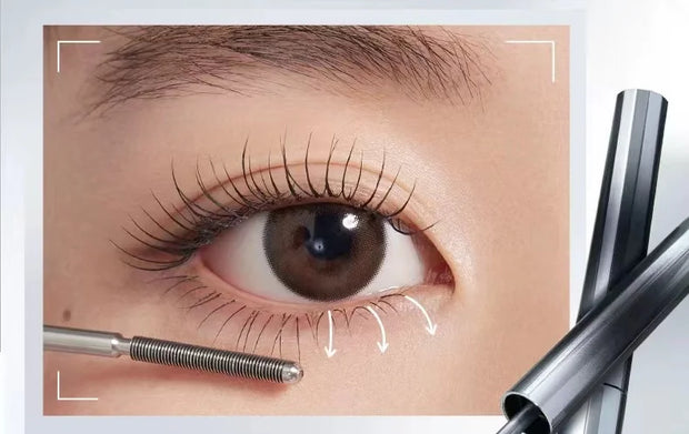 JudyDoll Steel Pipe Mascara: Waterproof, Lengthening, Curling, Thick Silk Fiber Eyelash Extensions