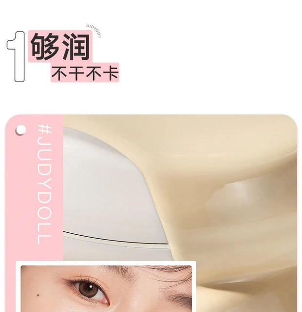 Judydoll Ginseng Hydrating Moisturizing Concealer Cushion for Dry Skin Foundation Makeup