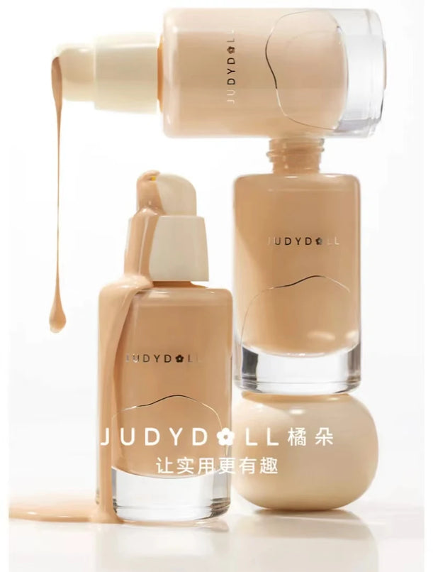 Judydoll Oil Control Base e corretivo em creme de seda de longa duração