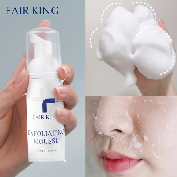 FAIR KING Deep Cleansing Moisturizing Face Exfoliator for Women - Smooth and Radiant Facial Scrub