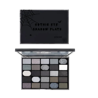 Gothic Pearlescent Matte Eye Shadow Palette for Punk Profound Three-Dimensional Makeup