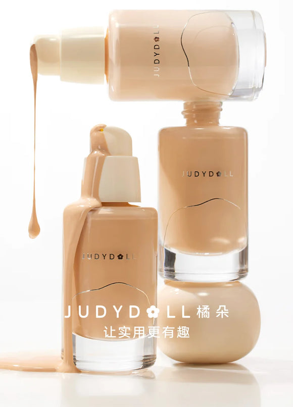 Judydoll Oil Control Base e corretivo em creme de seda de longa duração