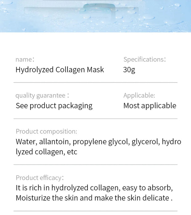 BIOAQUA Centella Collagen Hyaluronic Acid Face Mask Set for Moisturizing and Refreshing Skin