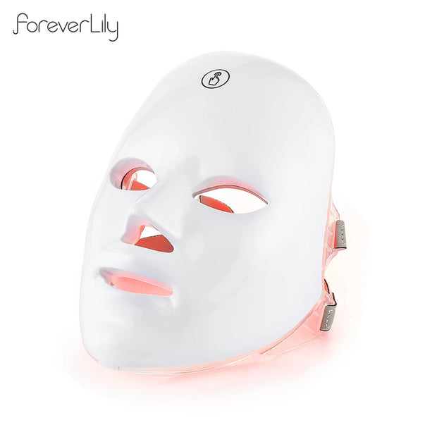 7 Colors LED Photon Mask Red Light Therapy Anti-Aging Face & Neck Skin Care Treatment