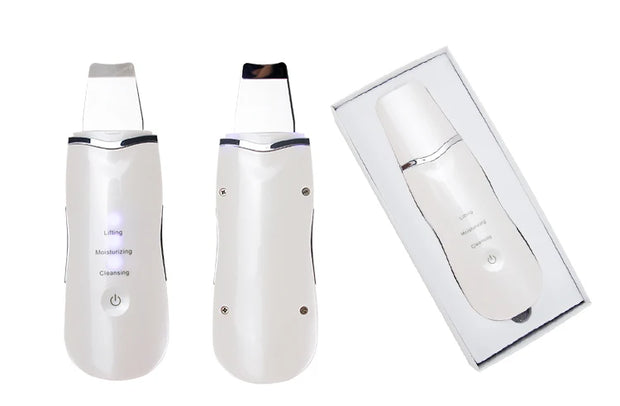 Professional Ultrasonic Skin Scrubber for Blackhead Removal and Facial Lifting