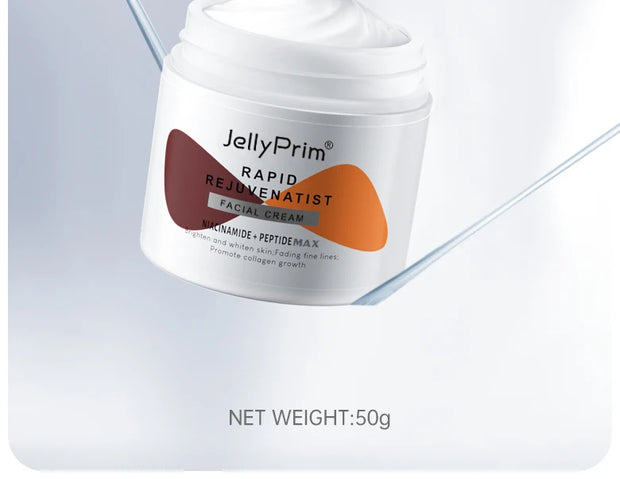 JELLY PRIM Niacinamida Creme Facial Clareador para Manchas Escuras com Ácido Hialurônico