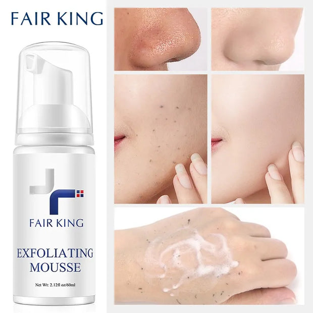 FAIR KING Deep Cleansing Moisturizing Face Exfoliator for Women - Smooth and Radiant Facial Scrub