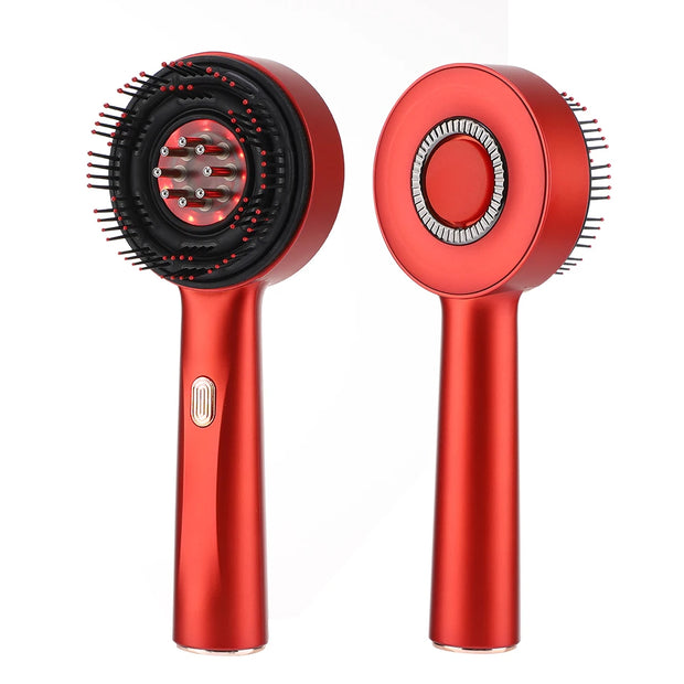 Hair Loss Prevention Electric Brush with Infrared Light Scalp Massage Comb for Hair Growth