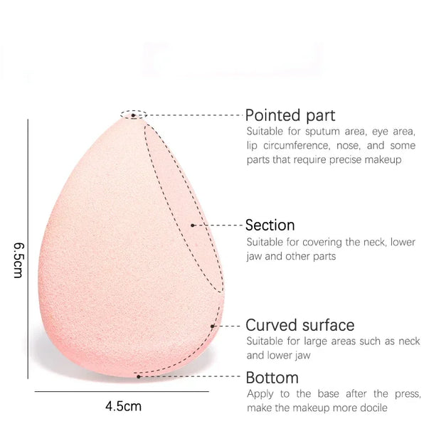 HARKO Beauty Tool Women's Makeup Blender Cosmetic Puff Sponge Foundation Powder Sponge Accessory