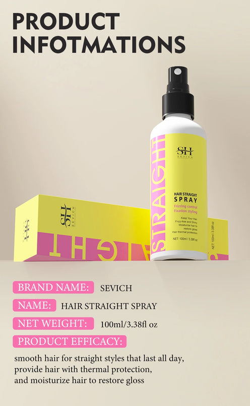 SEVICH Keratin Fast Hair Straightening Cream for Smooth, Shiny, Frizz-Free Haircare