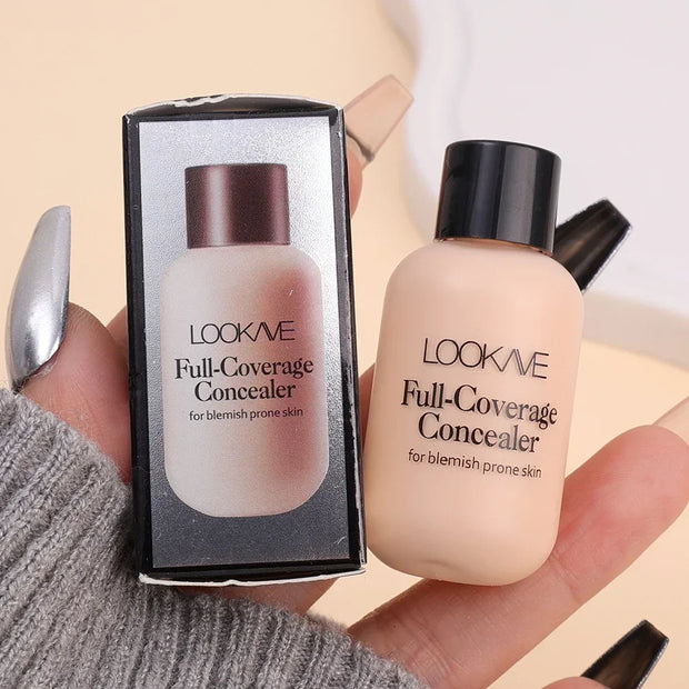 LOOKAVE 12ml Invisible Eye Dark Circles Creme Base Facial À Prova D'Água Maquiagem Base Cosméticos