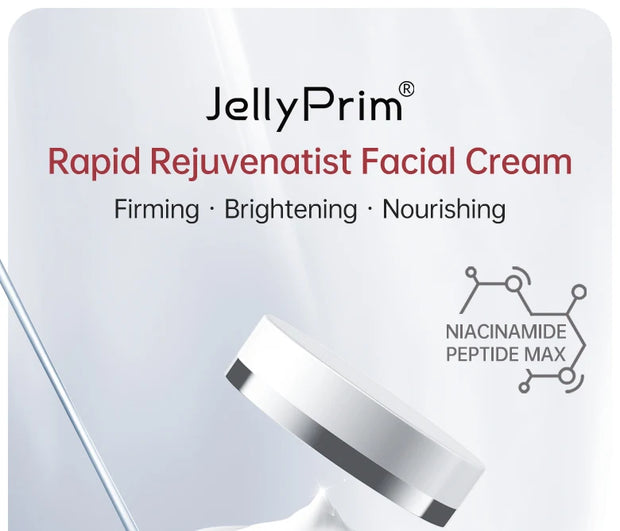 JELLY PRIM Niacinamida Creme Facial Clareador para Manchas Escuras com Ácido Hialurônico